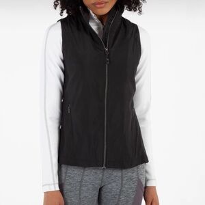 Sunice Keira Wind Vest Golfwear 1896 lightweight black windbreaker vest Black